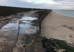 Le Portel : un pêcheur chute de 7 mètres Digue Carnot