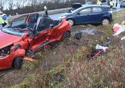 A16 : Un mort, deux blessés graves dans un carambolage ce mercredi près de Marquise. Le bilan.