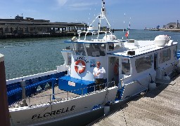 A Boulogne sur mer, le bateau promenade La Florelle a été vendu en Bretagne !