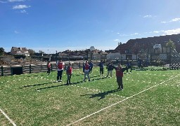 Dannes : le city-stade, installé au coeur du village, fait la joie des jeunes.