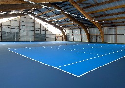 Le club de tennis de Montreuil va bientôt retrouver sa salle 