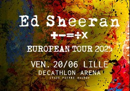 Ed Sheeran en concert à Villeneuve d’Ascq le 20 juin 2025