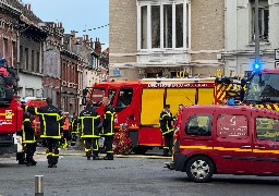 Calais : 4 personnes sauvées de leur appartement en feu par les pompiers en fin de nuit