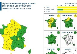 Météo : Les Hauts de France en vigilance jaune orage, pluie et inondation vendredi