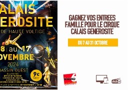 Avec le grand jeu d'Halloween, gagnez vos invitations pour Calais Générosité