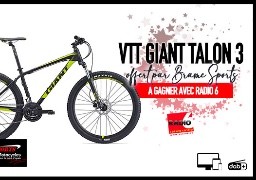 Grand jeu de noël - Gagnez votre VTT GIANT TALON 3 avec Brame Sports à Calais