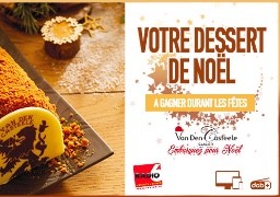 Grand jeu de noël - Gagnez votre dessert de noël avec les glaciers Van Den Casteele