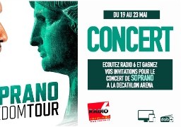 Radio 6 vous invite au Freedom Tour de Soprano à la Décathlon Arena