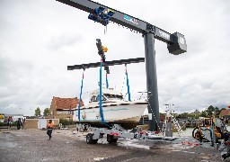 A Gravelines, le port de Plaisance s'est modernisé cet hiver avec une station de levage et de carénage.