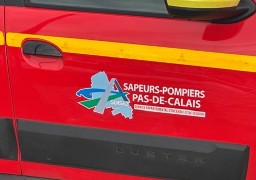 Samer: un automobiliste termine sa course dans le fossé