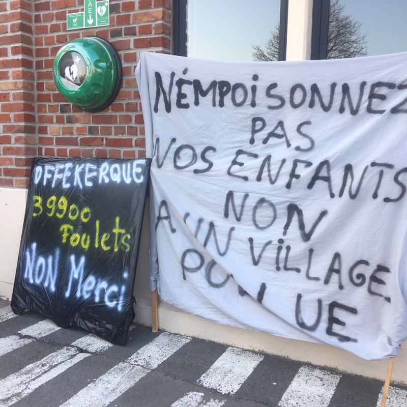 Offekerque Une Centaine De Personnes Rassemblées Contre Le Projet