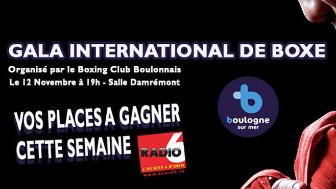 VOS PLACES DE BOXE A GAGNER