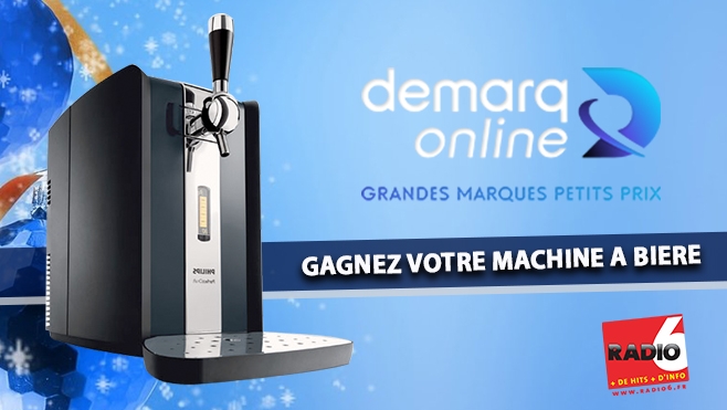 GAGNEZ VOTRE MACHINE A BIERE AVEC DEMARQ ONLINE