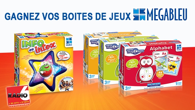 GAGNEZ VOTRE BOITE DE JEU MEGABLEU