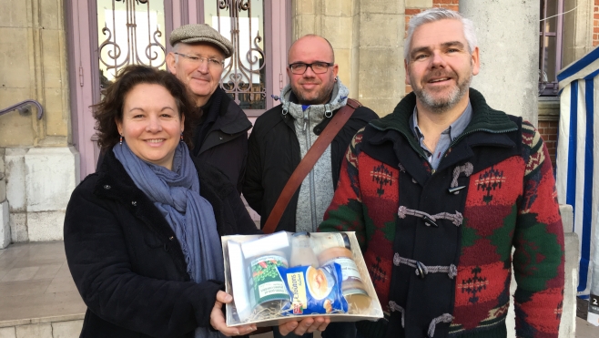 A Etaples les colis de Noël sont 100% couleurs locales