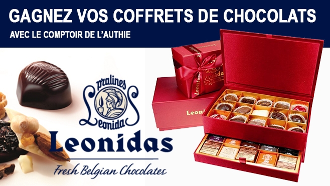 GAGNEZ VOTRE COFFRET DE CHOCOLATS AVEC LE COMPTOIR DE L'AUTHIE