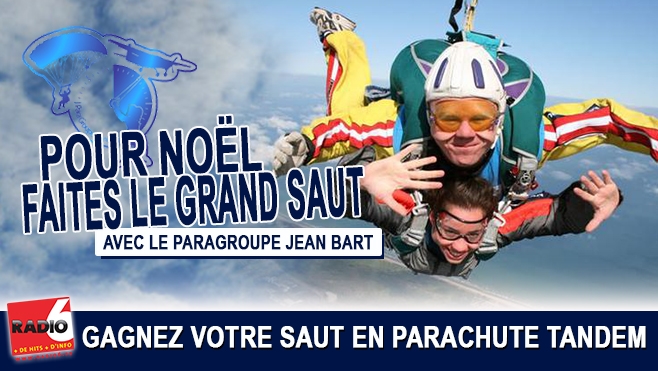 GAGNEZ VOTRE SAUT EN PARACHUTE AVEC LE PARAGROUPE JEAN BART