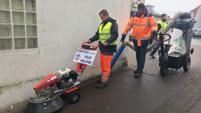 Etaples investit 22.000 euros pour avoir des trottoirs propres