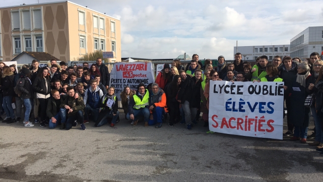 Les raisons de la grève au lycée Jan Lavezzari de Berck