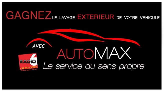 GAGNEZ LE NETTOYAGE EXTERIEUR DE VOTRE VEHICULE AVEC AUTOMAX 