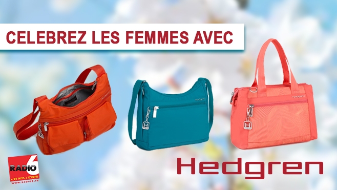 GAGNEZ VOTRE SAC HEDGREN A L'OCCASION DE LA JOURNEE DE LA FEMME