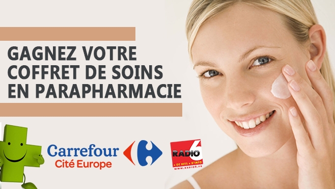 GAGNEZ VOTRE COFFRET DE SOINS EN PARAPHARMACIE AVEC CARREFOUR COQUELLES D'UNE VALEUR DE 100€