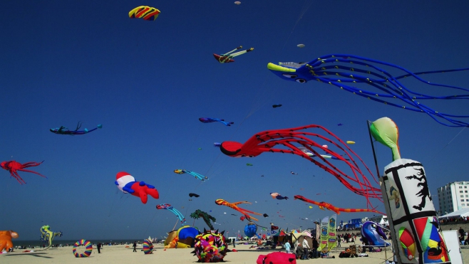 Berck : les Rencontres Internationales de Cerfs Volants c'est ce samedi