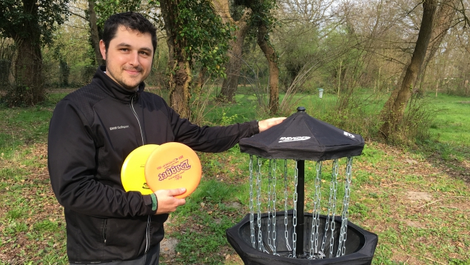 Berck : initiation au Disc Golf dans le Bois Magnier