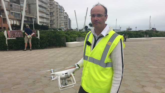 Le Touquet : un drone pour stériliser les oeufs de goélands