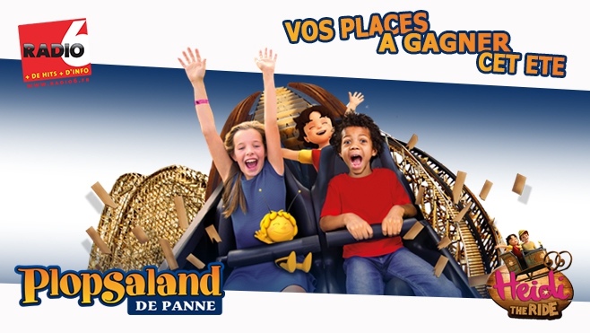 GAGNEZ VOS ENTREES POUR PLOPSALAND