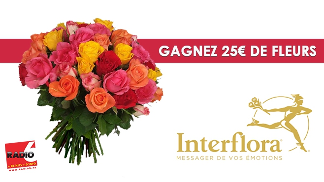 C'EST LA SAINTE FLEUR CETTE SEMAINE AVEC INTERFLORA