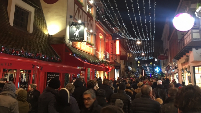 Beaucoup de monde au Touquet pour le lancement des illuminations