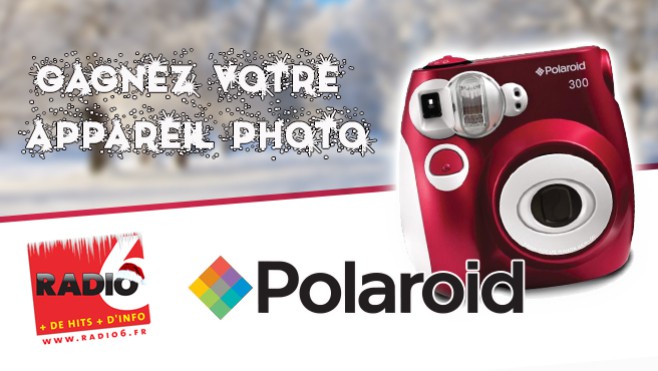 Gagnez votre appareil photo Polaroïd