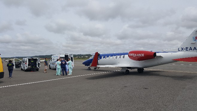 L'aéroport du Touquet : plate-forme du transport d'organes et de patients en convalescence