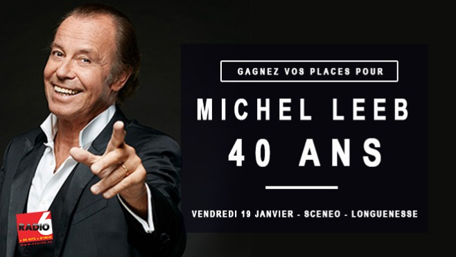 Gagnez vos places pour le spectacle de Michel LEEB au Scénéo