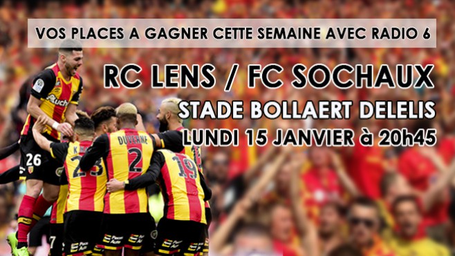 Gagnez vos places pour LENS / SOCHAUX