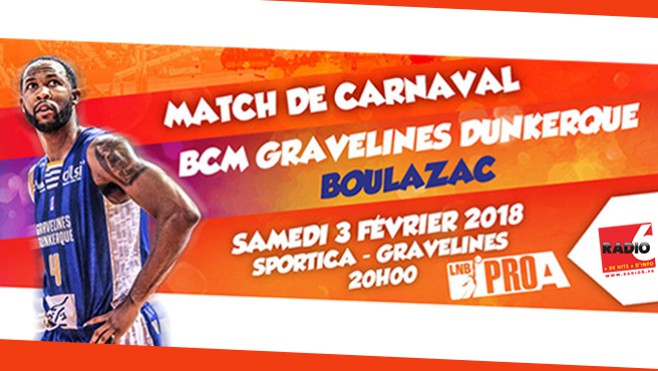 Gagnez vos places pour le Match de Carnaval BCM / BOULAZAC