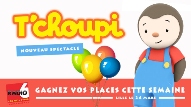 Gagnez vos invitations pour TCHOUPI à Lille