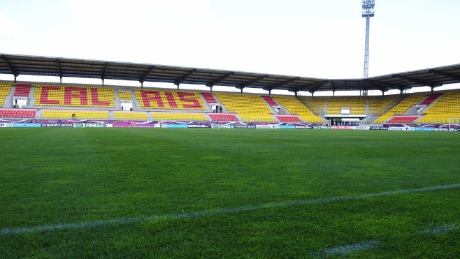 Réouverture du stade de l’Épopée à Calais pour la finale régionale de la Coupe de la Ligue entre Marck et Valenciennes 