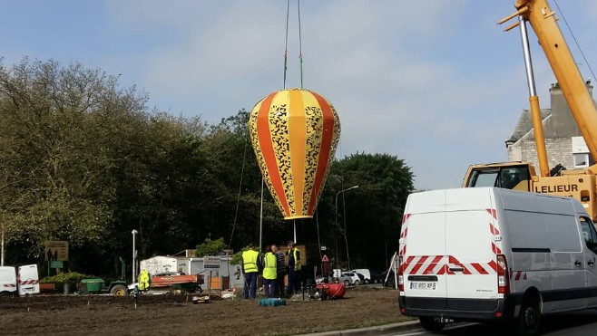 Une montgolfière à Calais !