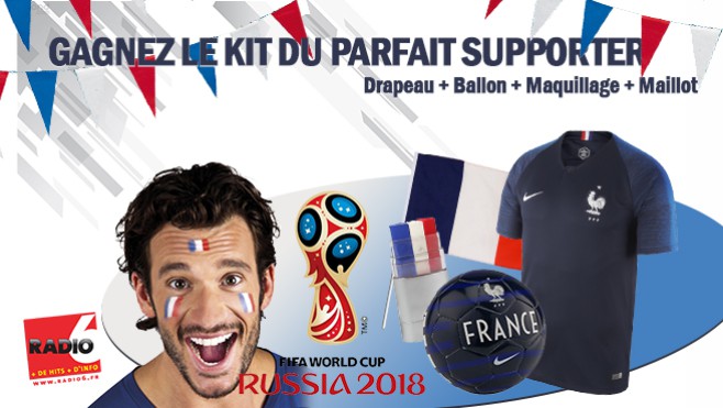 Gagnez le kit du parfait supporter Français