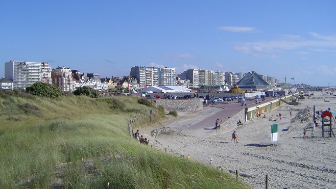 Une personne envasée au Touquet