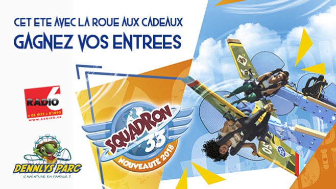 Essayez le Squadron 33, la nouvelle attraction de Dennlys Parc