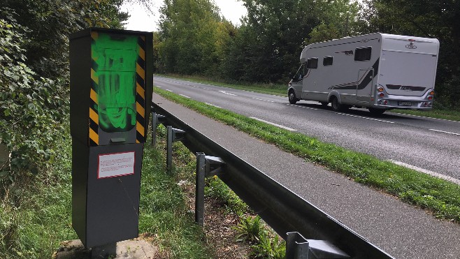 Un radar vandalisé à Camiers