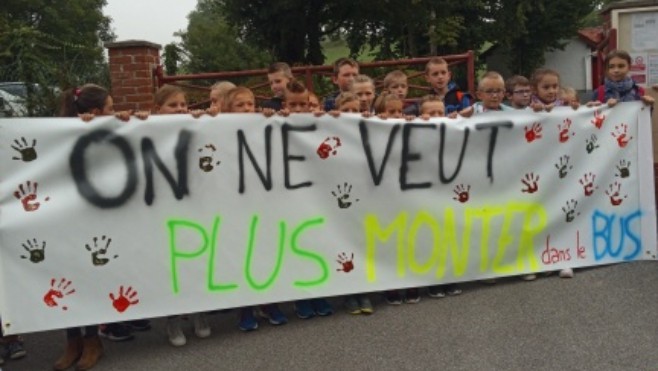 Créquy : les parents d'élèves se mobilisent contre le ramassage scolaire