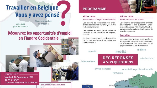 Découvrez les opportunités d'emploi en Belgique