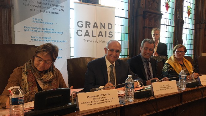 Calais : signature de la convention « Action Cœur de Ville » 