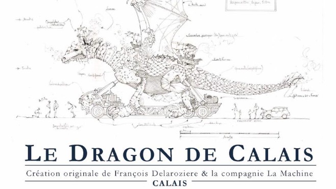 François Delarozière dévoile le dragon de Calais