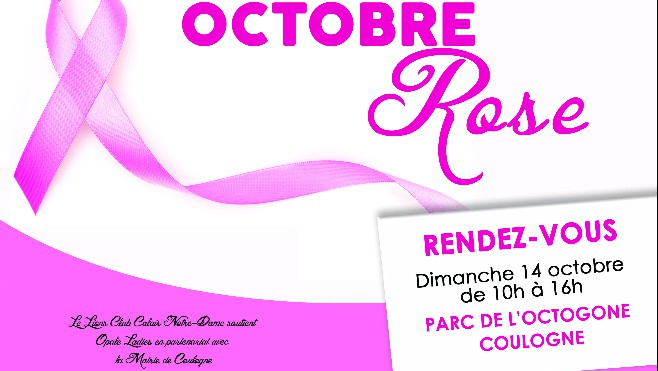 Journée rose dimanche à Coulogne pour octobre rose