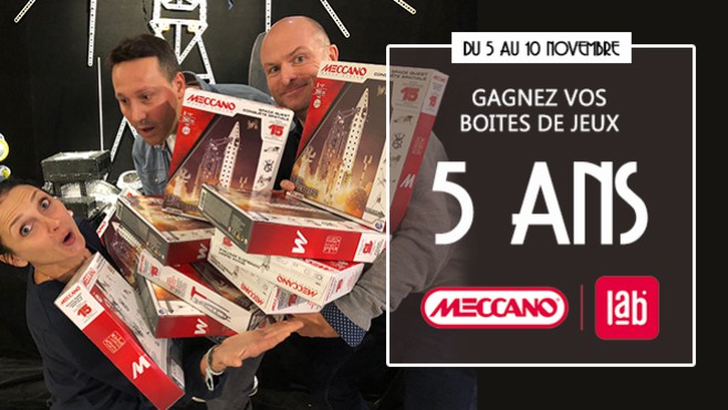 Vos boîtes Meccano à gagner cette semaine avec Radio 6